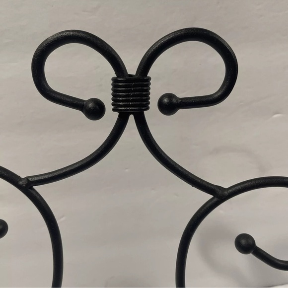 Southern Living at Home Ornate Wrought Iron Cookbook Picture Stand Easel 14" - Picture 3 of 4